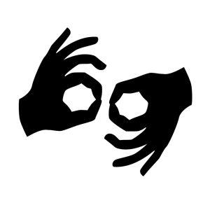 American Sign Language provided (sign language symbol)