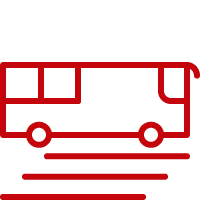 An icon of a bus.
